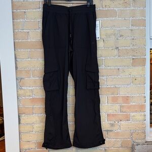 NWT Lululemon Dance Studio Relaxed-Fit Mid-Rise Black Cargo Pants